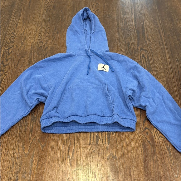 Jordan Girl’s Blue Hoodie with Logo Size XS - Picture 1 of 5